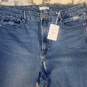 Good American NWT Distressed